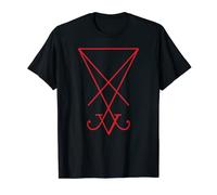 T-shirt con sigillo di Satana Maglietta