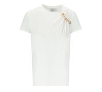 T-SHIRT CON SPILLA GESSO ELISABETTA FRANCHI 40 IT