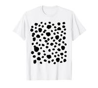 T-shirt con stampa dalmata con motivo dolcetto o scherzetto animale della giungla Maglietta