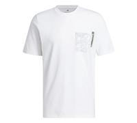 T-shirt con tasca adidas City Escape Graphic Blanc L