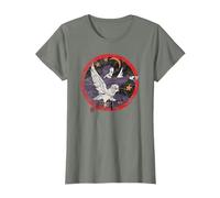 T-shirt con toppa vintage della seconda guerra mondiale della 416th Night Fighter Squadron Maglietta