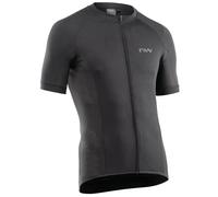 Maglia mc northwave force zip nera
