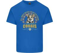 T-Shirt Corgi Per Bambini Ragazzi E Ragazze