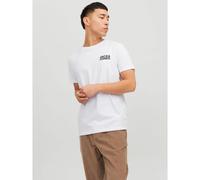 T-shirt Corp Small Logo Bianco L Tinta unita