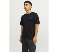 T-shirt Corp Small Logo Nero S Tinta unita