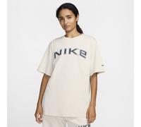 T-shirt corta a manica corta dal fit ampio Nike - Donna - Marrone L (IT 48-50)
