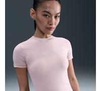 T-shirt corta aderente Nike - Donna - Rosa XS (IT 36-38)
