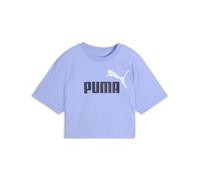T-shirt corta con logo Essentials a 2 colori PUMA N. 1 per ragazzi, Accessori, Viola, 15-16Y 15-16Y