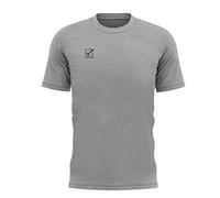 T-Shirt Cotone Action Grigio Melange Chiaro Tg. 4XL