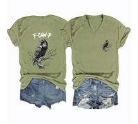 T Shirt Cotone Alta qualità Donna Nera a Maglione Cipria Sera Monocolore Schiena Snob Arcobaleno nel Simpatica Leopardate Artistico Tipi Large Abbinamenti Outdoor Sub Mezzo