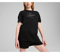 T-shirt cotone bambina Puma 685805-01 nero