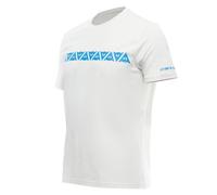 T-shirt Cotone Dainese STRIPES LIGHT-GRAY/DIRECTOIRE-BLUE