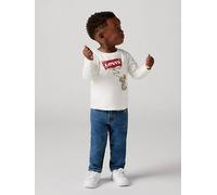 T shirt Cowboy con logo Batwing Levi's® neonato Bianco / Levi'S Egret levi > clothing > kids