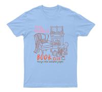 T-shirt Cozy Readers Book Club unisex regalo retrò divertente donna vintage...