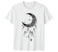 T-shirt Crescent Moon Dreamcatcher Boho Celestial Magic