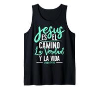 T-Shirt Cristianas in Spagnolo con Frases Biblia Juan 4:16 Canotta