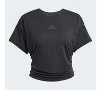 T-shirt cropped Adidas donna maglia manica corta da allenamento corsa palestra