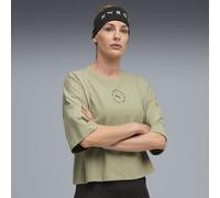 T-shirt cropped PUMA x HYROX Lifestyle da donna, Abbigliamento, Verde, XXL XXL