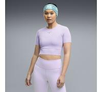 Puma X Hyrox Pwrmode Cropped Short Sleeve T-shirt Viola M Donna