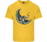 T-Shirt Cryptocurrency Mining The Moon Per Bambini