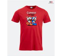 T-Shirt CUPHEAD Don't Deal With The Devil Logo UOMO - DONNA