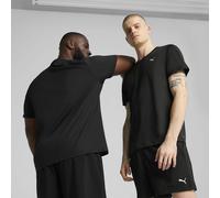 Puma - M TAD ESSENTIALS SOLID CAT TEE (LC small cat) Nero - Abbigliamento M Nero