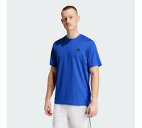 adidas Uomo Train Essentials Training Tee, Semi Lucid Blue/Black, XL