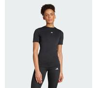 adidas Femme Techfit Training T-Shirt, Black, XS