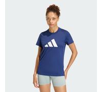 Adidas Train Essentials Big Performance Logo Training Short Sleeve T-shirt Blu S Donna
