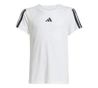 adidas - Kid's Training Essential 3 Stripes Tee - T-shirt 128 bianco