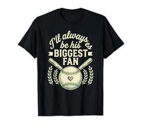 T-Shirt da Baseball I'll Always Be Biggest Fan Maglietta