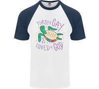 T-Shirt Da Baseball S/S Amato Da Dio LGBT Turtle Gay Pride