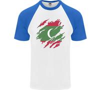 T-Shirt Da Baseball S/S Con Bandiera Delle Maldive Uomo