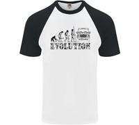T-Shirt Da Baseball S/S Da Uomo 4X4 Evolution Off Roading