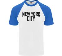T-Shirt Da Baseball S/S Da Uomo Indossato Da John Lennon A New York City
