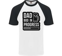 T-Shirt Da Baseball S/S Divertente Per La Festa Del Papà In Corso