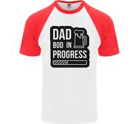 T-Shirt Da Baseball S/S Divertente Per La Festa Del Papà In Corso