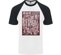 T-Shirt Da Baseball S/S Giapponese Sound Of City Vibes Giappone Uomo