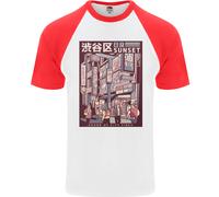 T-Shirt Da Baseball S/S Giapponese Sound Of City Vibes Giappone Uomo