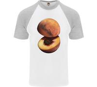 T-Shirt Da Baseball S/S Mars Peach Pianeti Spaziali Cosmo Uomo