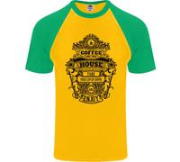 T-Shirt Da Baseball S/S Per Uomo Coffee House