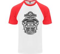 T-Shirt Da Baseball S/S Per Uomo Coffee House