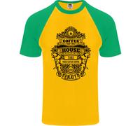 T-Shirt Da Baseball S/S Per Uomo Coffee House