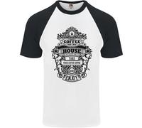 T-Shirt Da Baseball S/S Per Uomo Coffee House