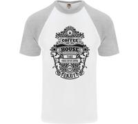 T-Shirt Da Baseball S/S Per Uomo Coffee House