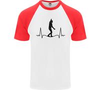 T-Shirt Da Baseball S/S Per Uomo Funambolismo Tightrope Walking