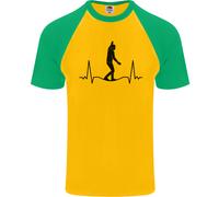 T-Shirt Da Baseball S/S Per Uomo Funambolismo Tightrope Walking
