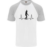 T-Shirt Da Baseball S/S Per Uomo Funambolismo Tightrope Walking