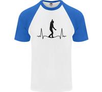 T-Shirt Da Baseball S/S Per Uomo Funambolismo Tightrope Walking