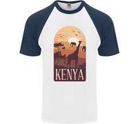 T-Shirt Da Baseball S/S Per Uomo Kenya Safari